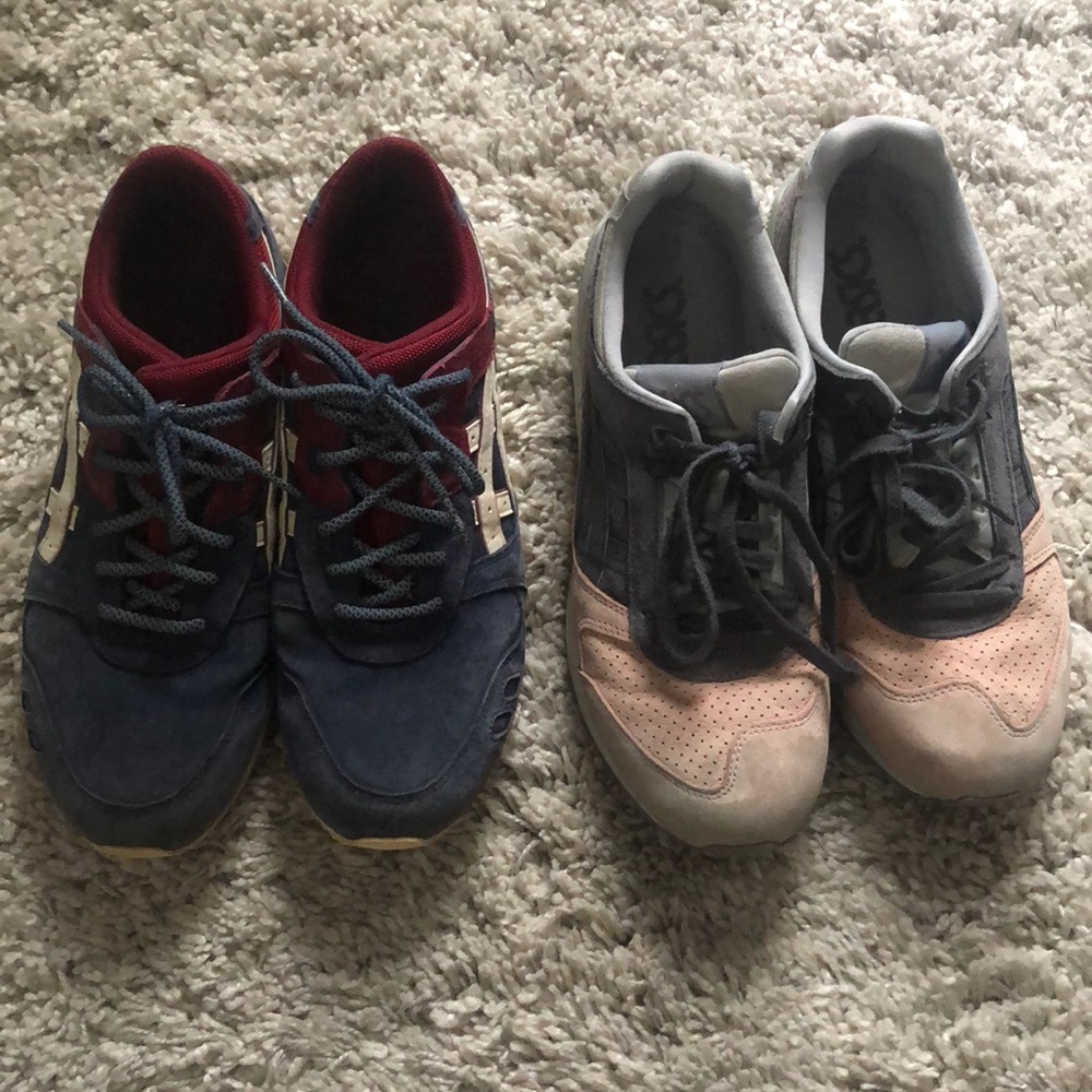 BUNDLE Men’s ASICS Gel Lyte III and Gel. Size 9